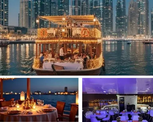 Budget Marina Cruise Dinner Dubai